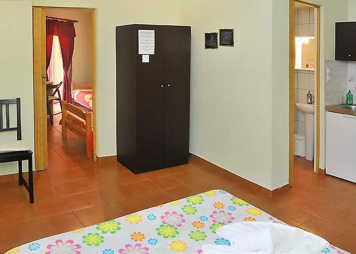 Panagiotis Lägenhetshotell Skala Sotiros